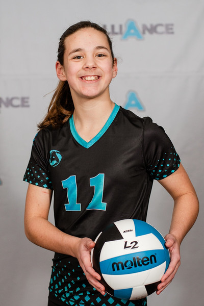 Alliance Volleyball Club 2020: Claire