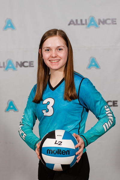 Alliance Volleyball Club 2020: Claire Steele