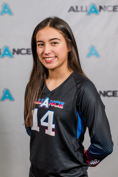 Alliance Volleyball Club 2022:  Mia Spence 