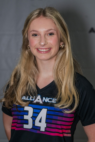 Alliance Volleyball Club 2024:  Claire Evans 