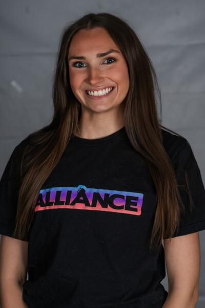 Assistant coach Jayna Pettit